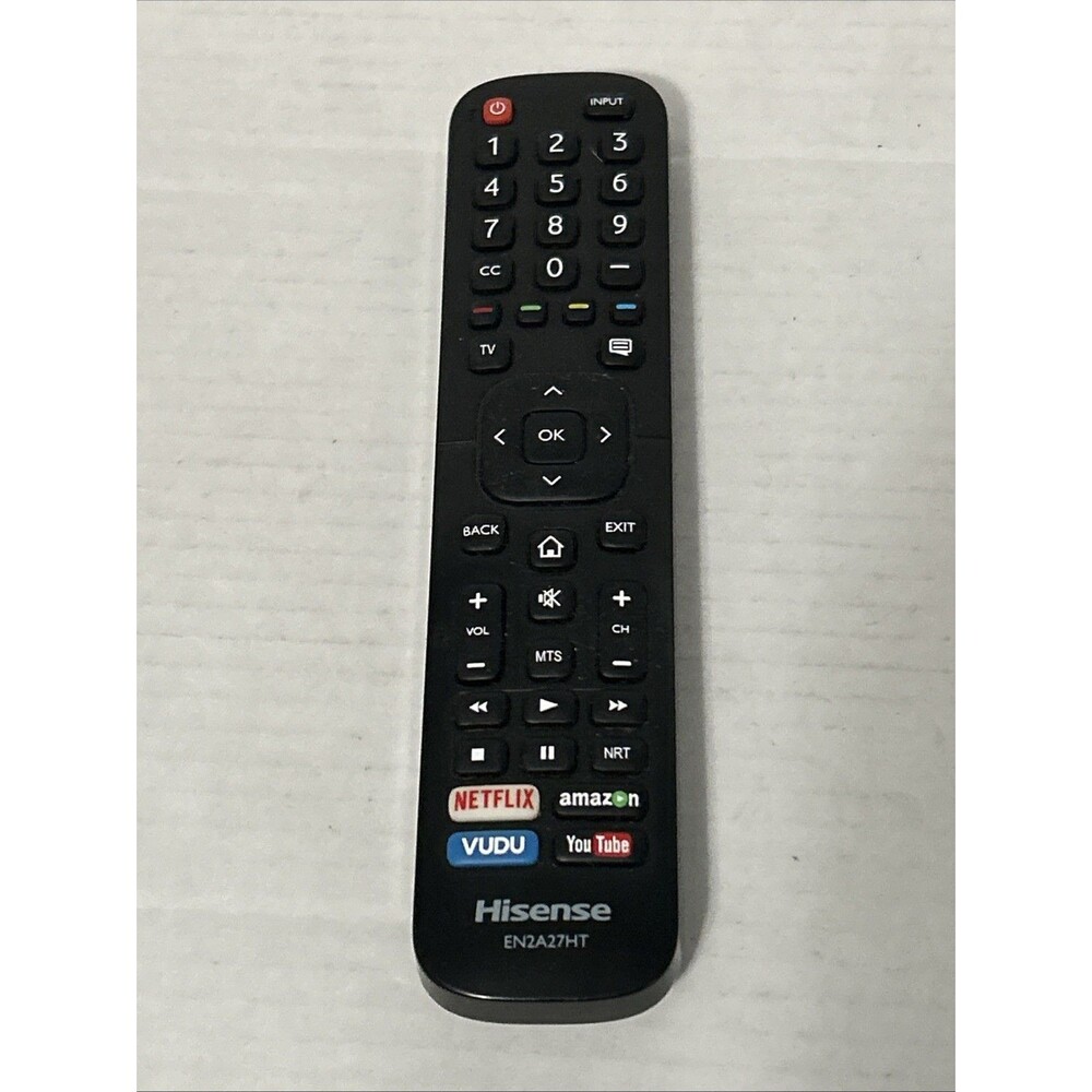 Hisense Smart TV Replacement Remote EN2A27 EN2A27HT - Tested
